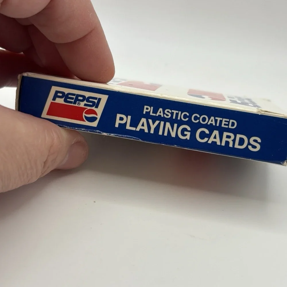 Pepsi Playing Cards Vintage 1989 Game Poker Casino Retro Vintage Original Logo
